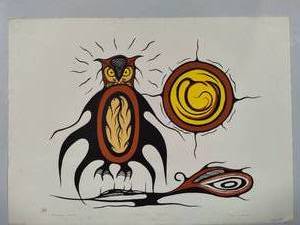 lot 113 image: Guardian Spirit Edition 99 Signed by Morley Kakepetum