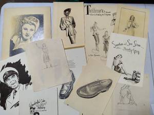 lot 115 image: Lot of Graphic Designs - Some by Howard Mason