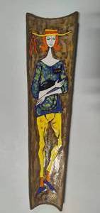 lot 118 image: Italian Art Pottery Vintage Stamped San MarinoSigned Tamborini