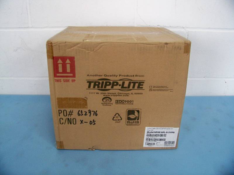 (40) Tripp Lite NPOE-SPL-G-5VMU PoE to USB Micro-B and RJ45 Active Splitters - NEW IN ORIGINAL SEALED BOX