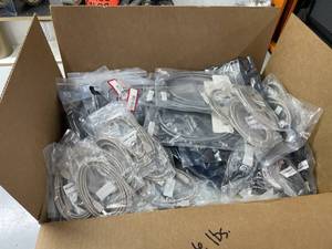 LARGE Lot of Miscellaneous Pro Audio Video & Control Wires  Cables - 19 lbs - NEW
