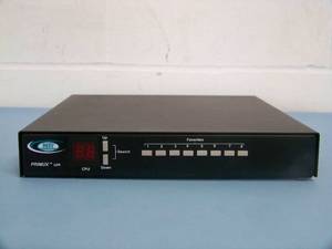 NTI PRIMUX-UZR Zero-U KVM 64-Computer Control via CAT5 Single Network Cable Switch System