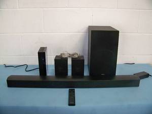 Samsung B57C B-Series 4.1ch Soundbar with Rear Speaker Kit and Subwoofer Included