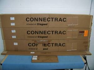 ConnecTrac 6 Raceway Sections with Top Cover & DataTrac Flex & Miscellaneous Accessories - NEW IN BOX