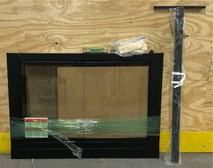 lot 9 image: Fireplace Glass Door Set