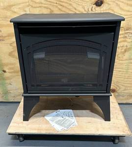 lot 15 image: Pleasant Hearth 20,000 BTU Compact Vent Free Gas Stove