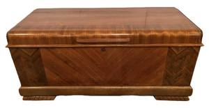 lot 3 image: Vintage Lane Cedar Waterfall Chest