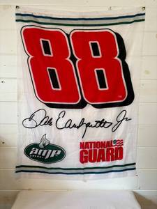 lot 17 image: Dale Earnhardt Jr. #88 Collectible Banner Flag
