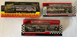 lot 51 image: Three Matchbox Goodwrench Transporters in Boxes