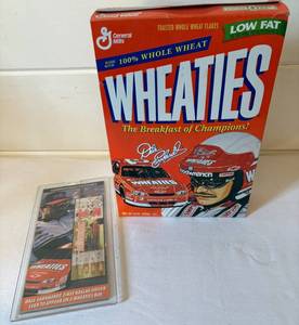 lot 70 image: 1997 Wheaties Cereal Box and Commemorative Ticket from The Winston Select