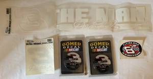 lot 74 image: Decals of Dale Earnhardt Sr.