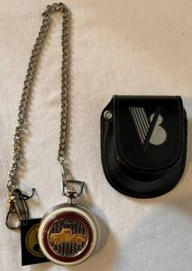 lot 107 image: Vintage Franklin Mint Ford Themed Pocket Watch