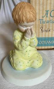 lot 160 image: Two Nighttime Thoughts Figurines by Frances Hook