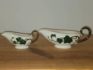 Lot of (2) Gravy Boats - Poppy Trail California Ivy by Metlox