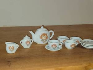 Porcelain China Set 13-piece - Raggedy Ann and Andy by Schylling
