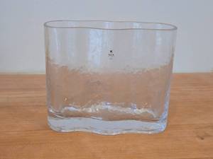 Clear Glass Table Vase by Sea Glasbruk (Kosta Sweden)