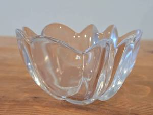 Belle Tulip theme Signed Bowl by Ornefors  by Jan Johansson