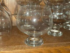 Lot of (6) 4 12 Brandy Snifters