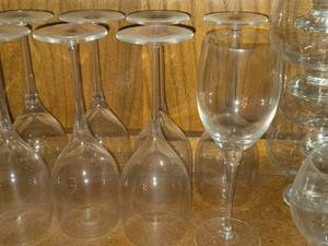 Lot of (6) 8 14 Wine Glasses