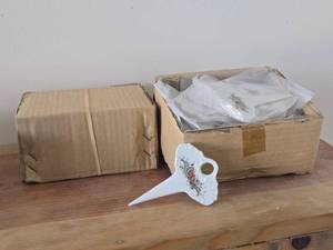 Lot of (48) Porcelain Cheese Picks