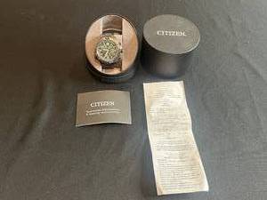 lot 31 image: Citizen Navihawk Promaster Eco-Drive Stainless Steel Watch - Retails for $300