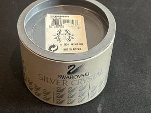 lot 36 image: Swarovski Mini Crystal Crab Figurine with Certificate