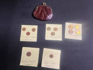 lot 77 image: World Coins Lot - West Germany 1 Pfennig, 5 Pfennig, 10 Pfennig Sweden 1 RE