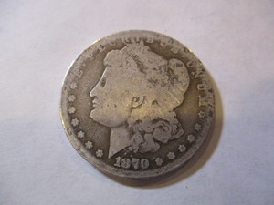 lot 77 image: 1879 MORGAN SILVER DOLLAR COIN