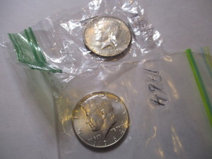 lot 116 image: 2 1964 EISENHOWER 12 DOLLARS