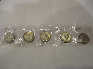 lot 122 image: 50-S,51,52,53 & 54-S WASHINGTON QUARTERS