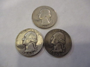 lot 126 image: 42,53 & 57 WASHINGTON QUARTERS