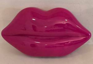 Lulu Guinness Lip Clutch - Pink Lip Clutch