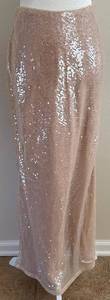 Babyboo Larisa Maxi Skirt - Nude - Size S - NWT