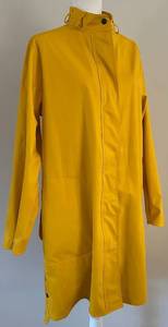 Ilse Jacobsen Hornbaek Raincoat Rain71 - Yellow, Size 40 (UK14US10)