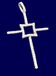 14K Gold Cross Pendant
