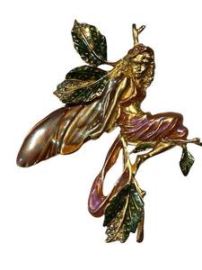 Kirks Folly Fairy PinBrooch - Vintage