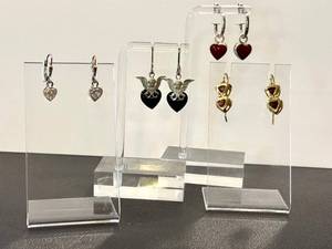 Heart Sterling Silver Earrings - Assorted Styles