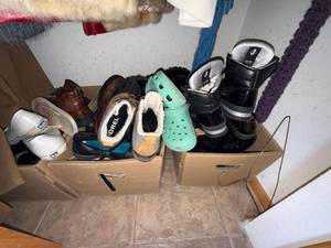Mixed Shoe Lot Keds Sorel Crocs Sector Boots Flats Heels Asst Sizes