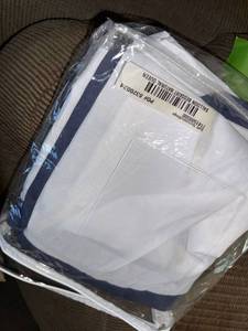Soft Surroundings Balloon Bedskirt Natural Queen Sealed Bedding
