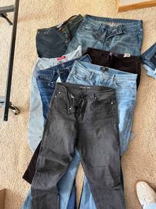 Womens Jeans Pants Skirts Lot Michael Kors St. Johns Bay BR