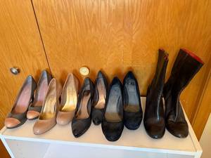 Womens Heels & Boots Shoe Lot Tommy Hilfiger Jessica Simpson 5 Pairs