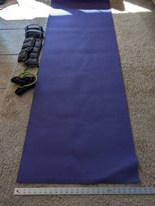 Exercise Mat, 2-lb Dumbbells & Resistance Bands (Lot of 3)