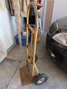 Yellow Steel Hand Truck Dolly