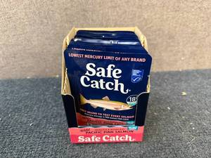 lot 2 image: 12 Packs Of Safe Catch Pink Salmon