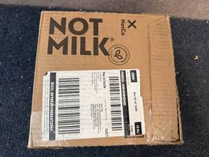 lot 3 image: 6 Bottles Of Not Milk Original