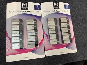 lot 13 image: 2 X 10Ct Members Mark 9V Batteries