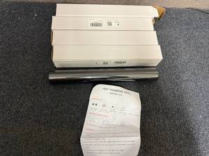 lot 42 image: 4 Packs Of Black Heat Transfer Vinyl