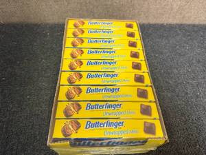lot 155 image: 9 Boxes Of Butterfingers Unwrapped Minis