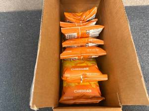 lot 189 image: 8 Bags Of Goldfish Crisps - Cheddar