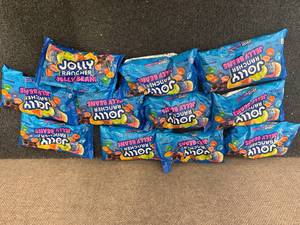 lot 231 image: 12 Bags Of Jolly Rancher Jelly Beans
